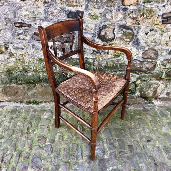 An Early 19th Century Country Elbow Chair
