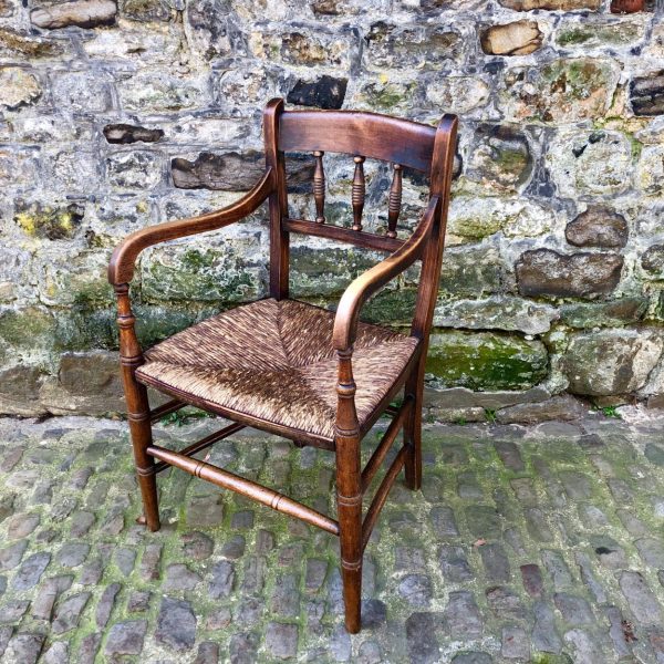 An Early 19th Century Country Elbow Chair