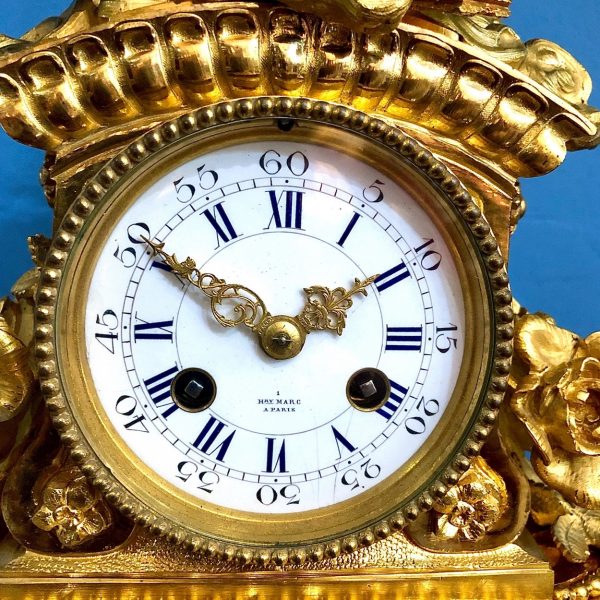 A Fine Mantel Clock By Henri Marc