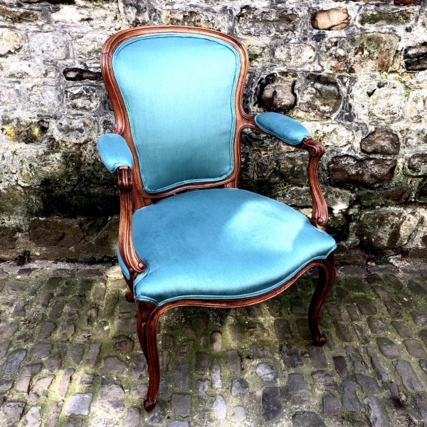 A Louis XV Style Open Armchair