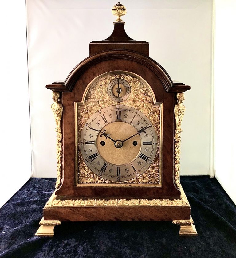 A Fine Late 19th Century Small Fusée Bracket Clock