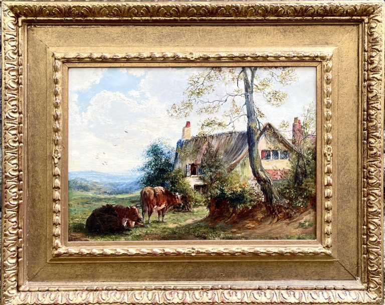 Rural Landscape Painting by W Fristan