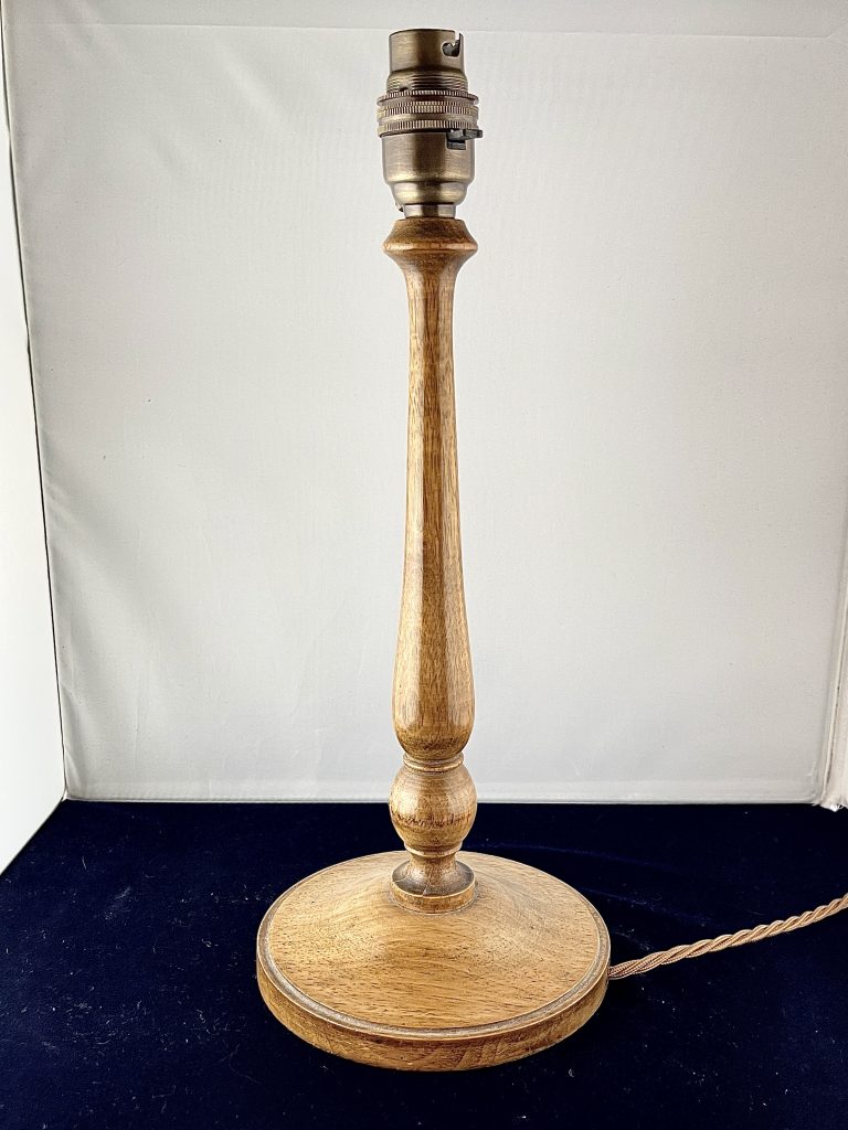Walnut Table Lamp
