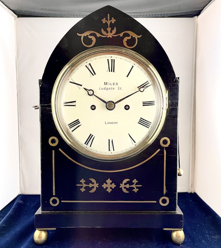 Regency Lancet Bracket Clock