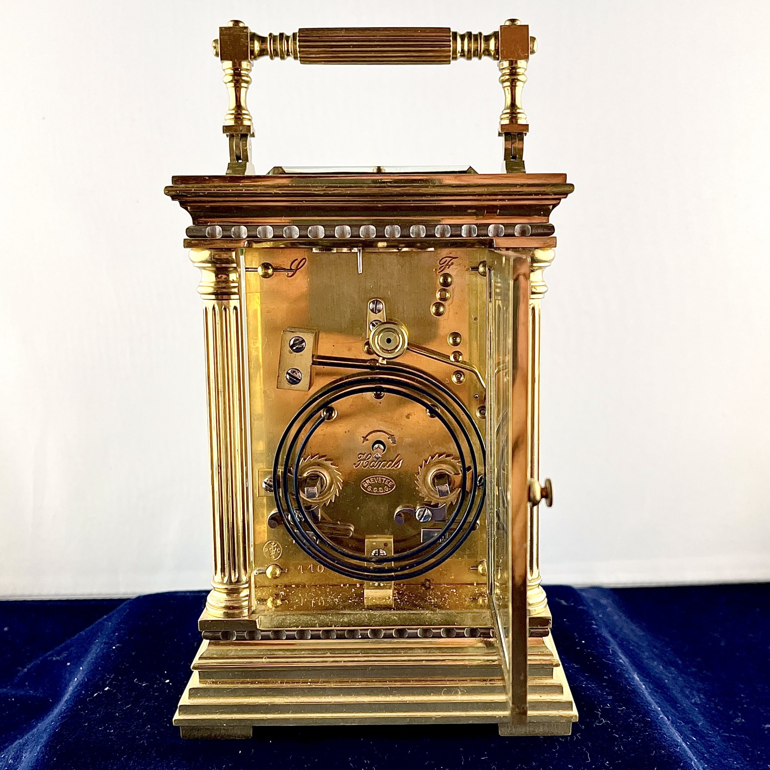 A Repeater Carriage Clock by Richard et Compagnie - Chequers Antiques