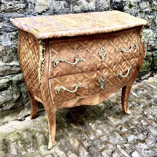 A Louis XV Style Kingwood Commode