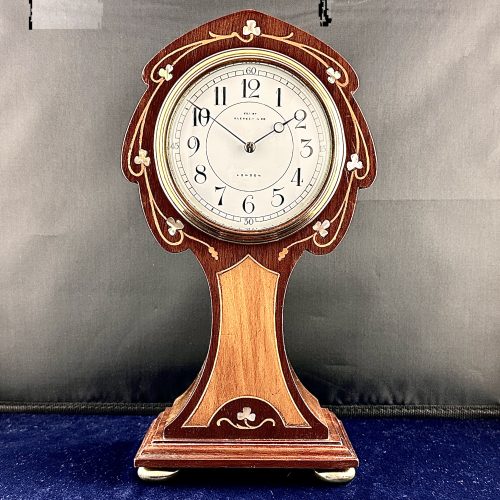 Art Nouveau Mantel Clock Timepiece