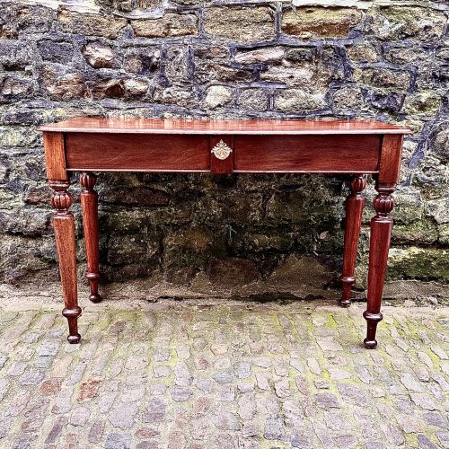 An Early Victorian Mahogany Console Table
