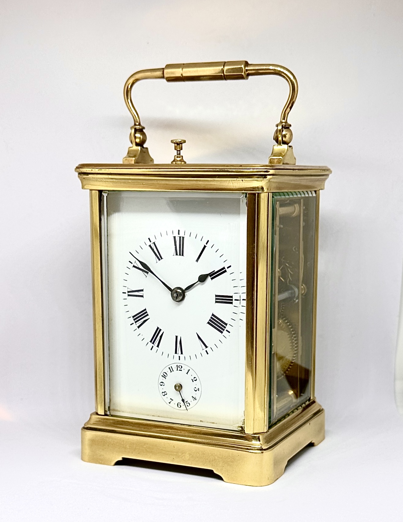 A Late 19th Century Grande Sonnerie Carriage Clock - Chequers Antiques