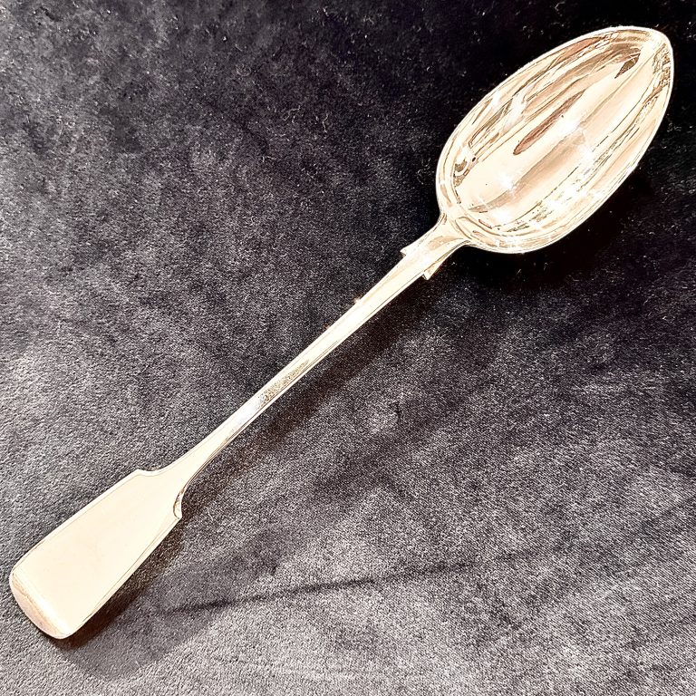 Victorian Silver Basting Spoon