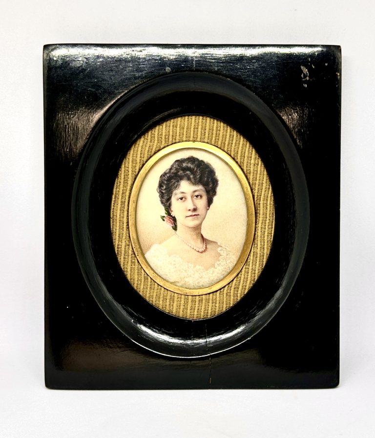 Edwardian Portrait Miniature