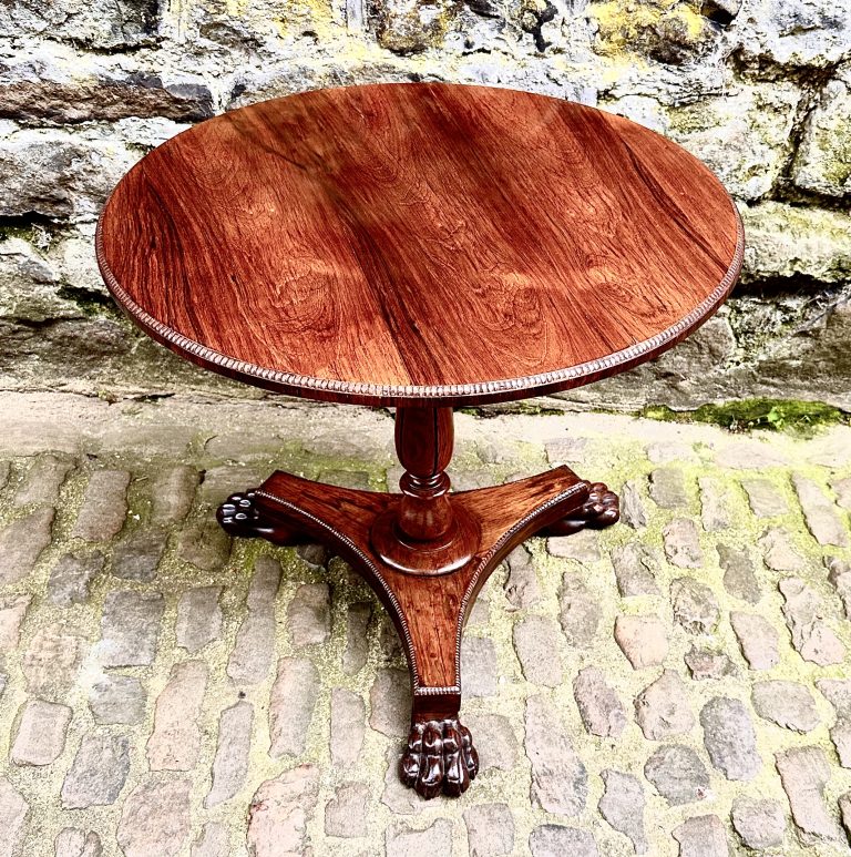 George IV Small Rosewood Centre Table
