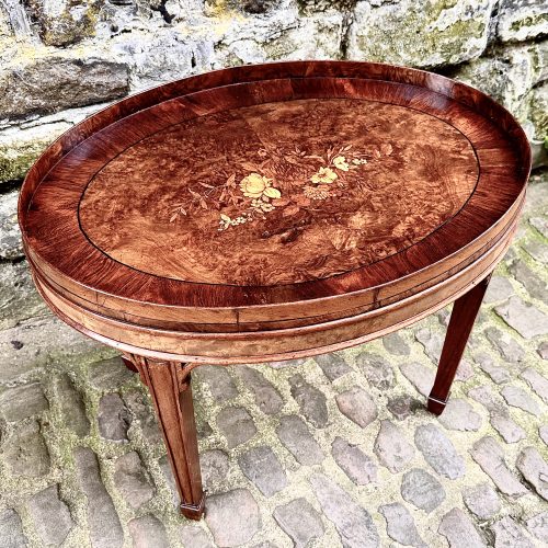 Late Victorian Inlaid Coffee Table