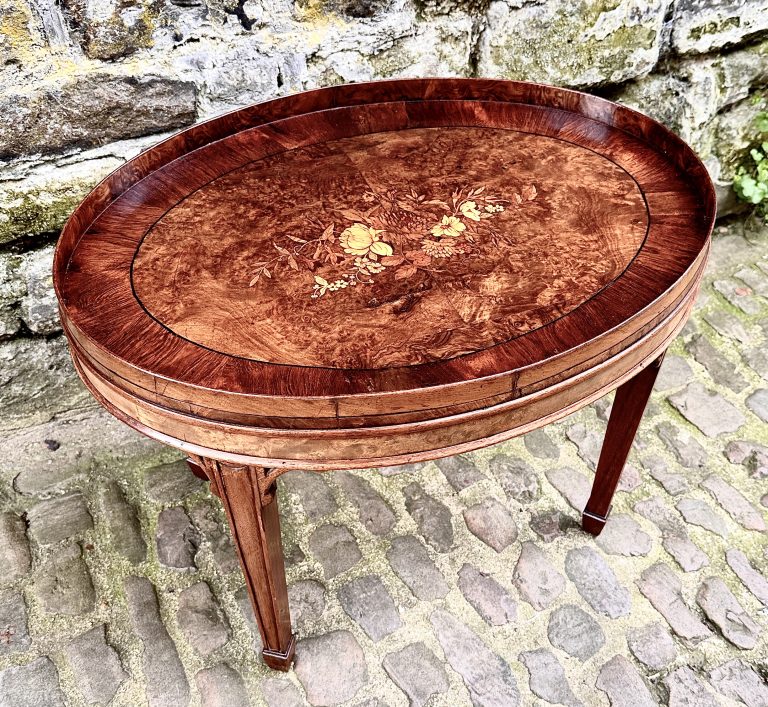 Late Victorian Inlaid Coffee Table
