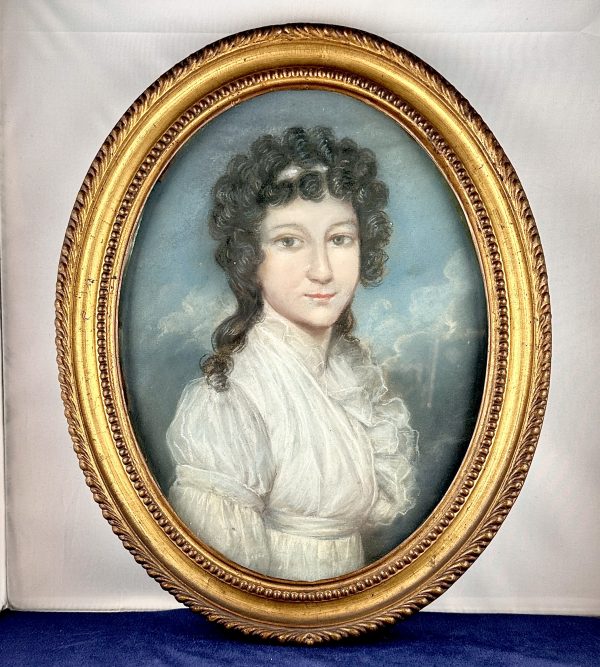 Pair of George III Pastel Portraits