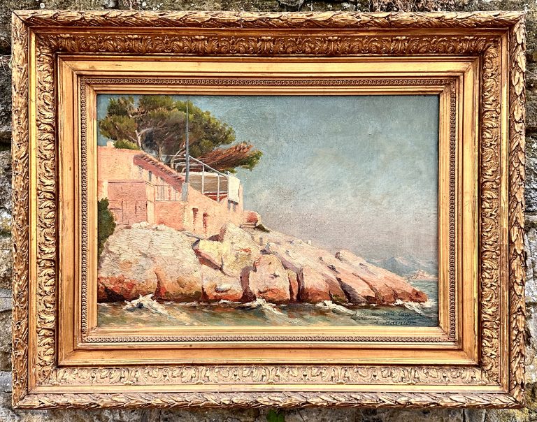 Late 19th Century French Oil Painting