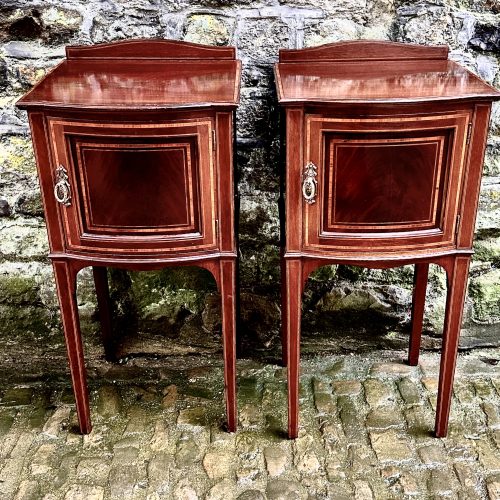 Pair of Edwardian Bedside Tables