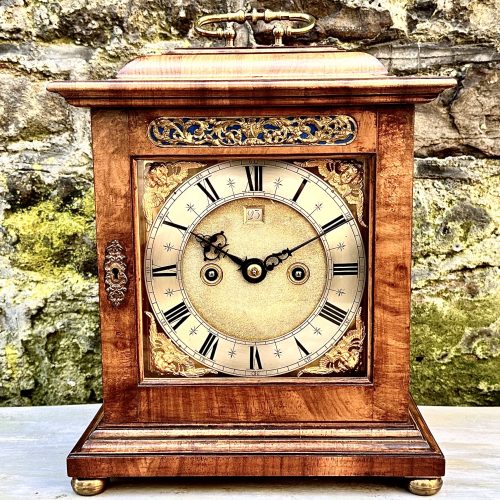 Queen Anne Style Bracket Clock