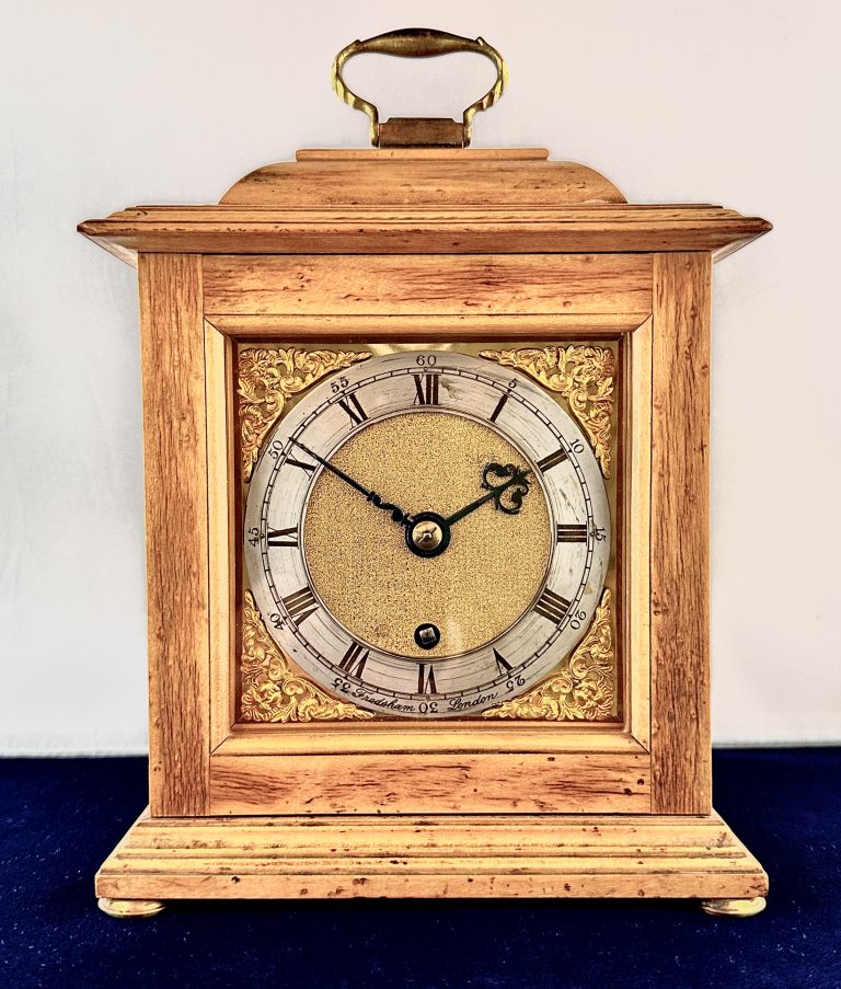Queen Anne Style Mantel Clock